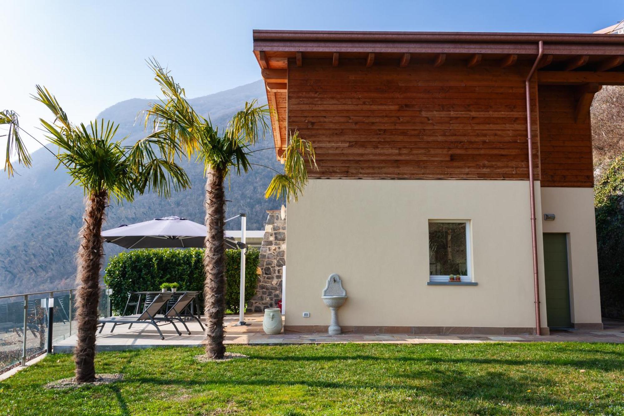 Mia Isola With Lake View, Garden And Swimming Pool Parzanica Eksteriør bilde